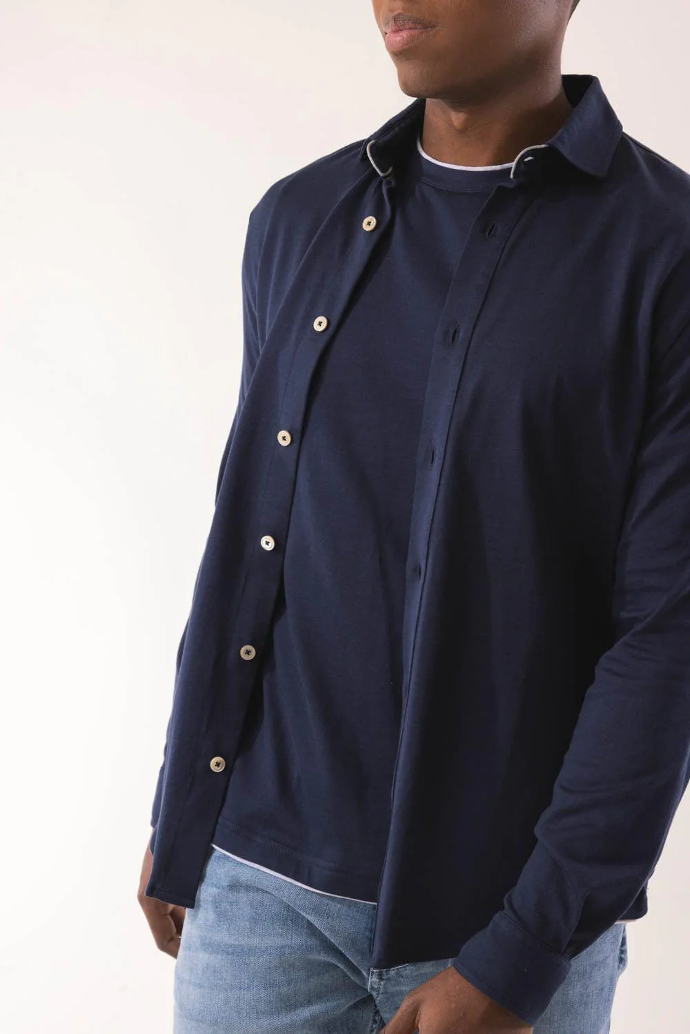 Long Sleeve Shirt - Blue - Image 4