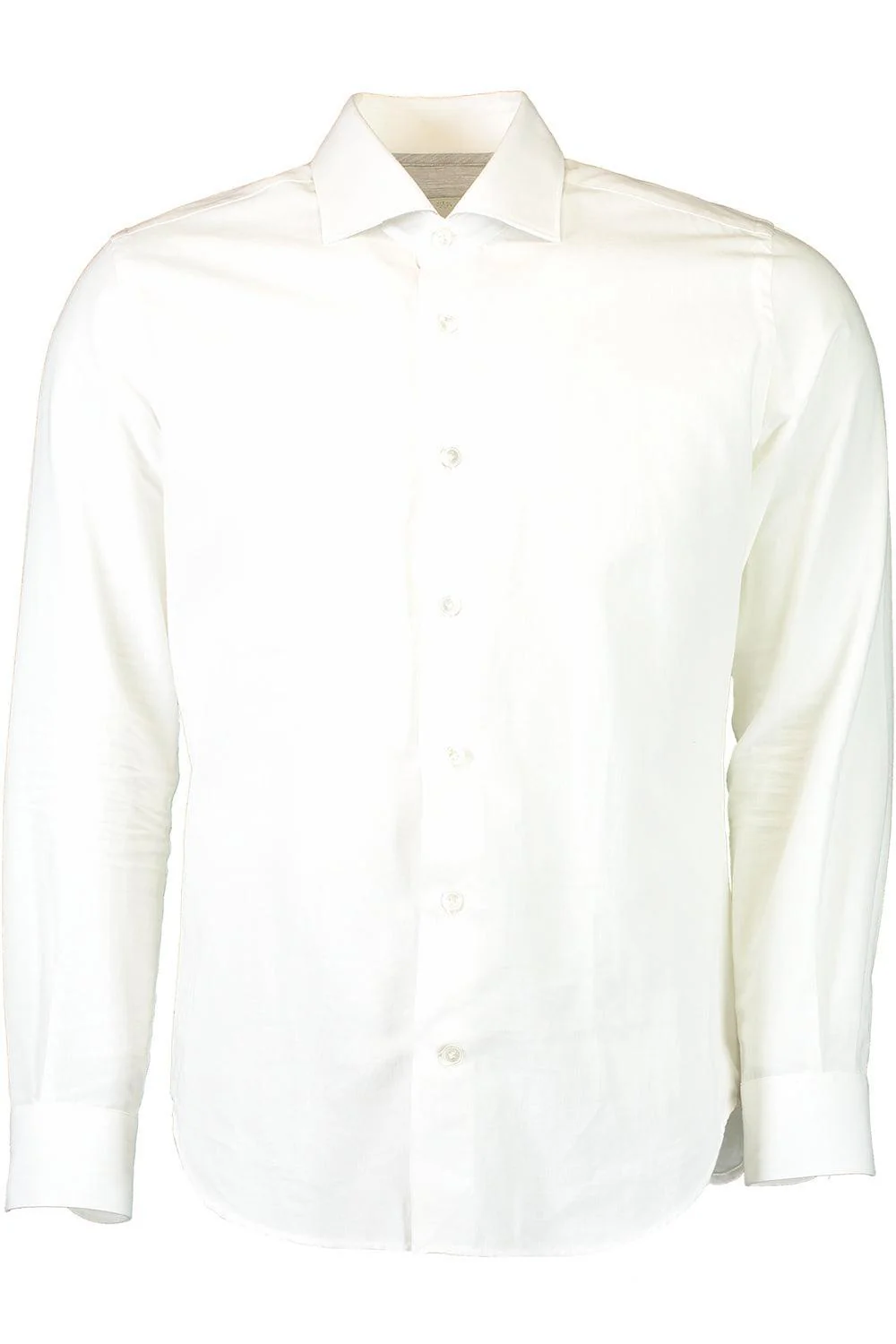 Long Sleeve Stretch Shirt - White