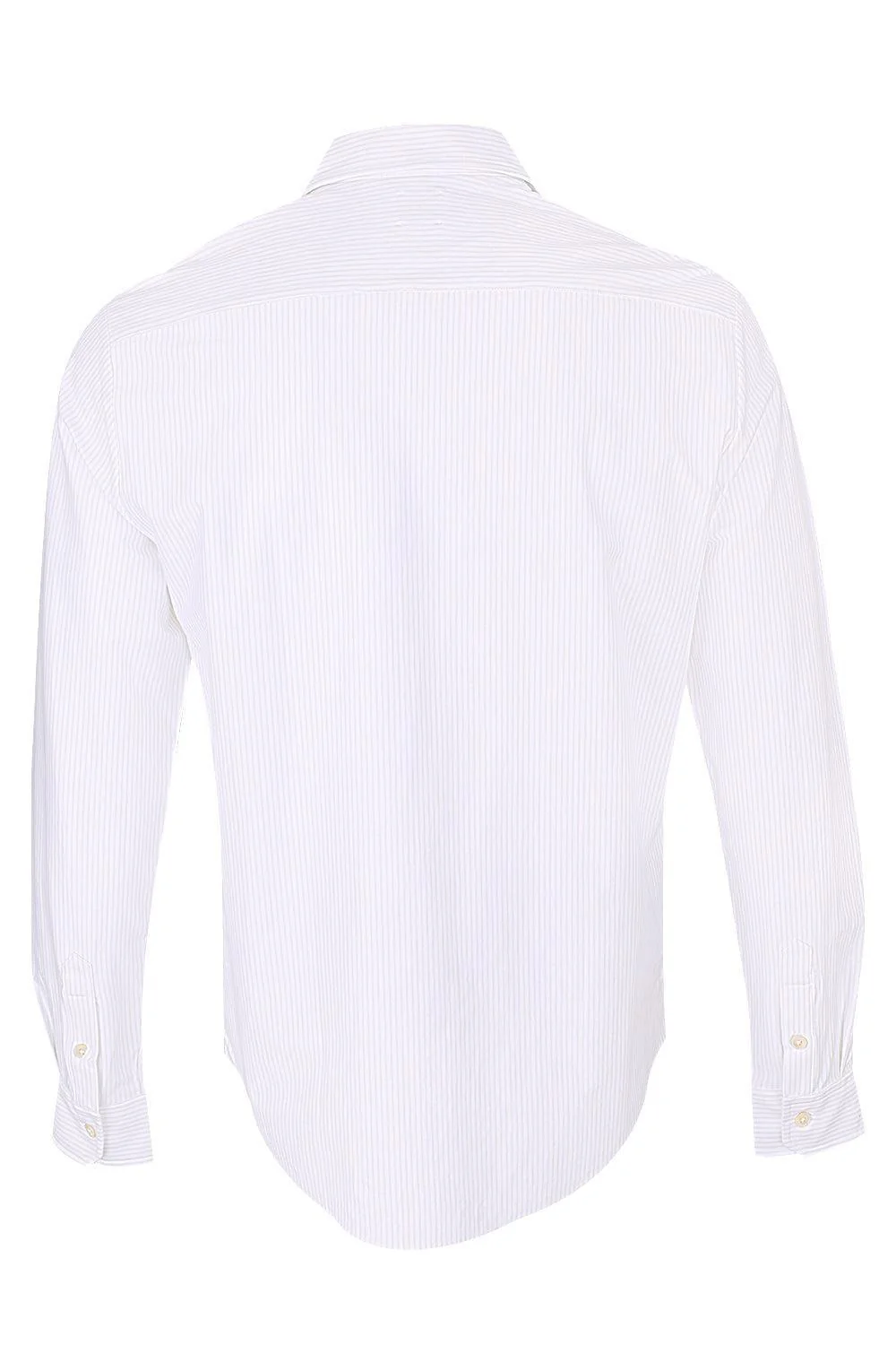 Long Sleeve Striped Shirt - Sand - Image 5