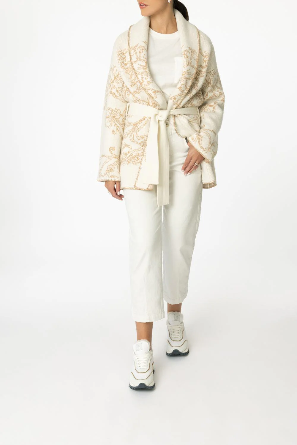 Long Wrap Cardigan - Image 3