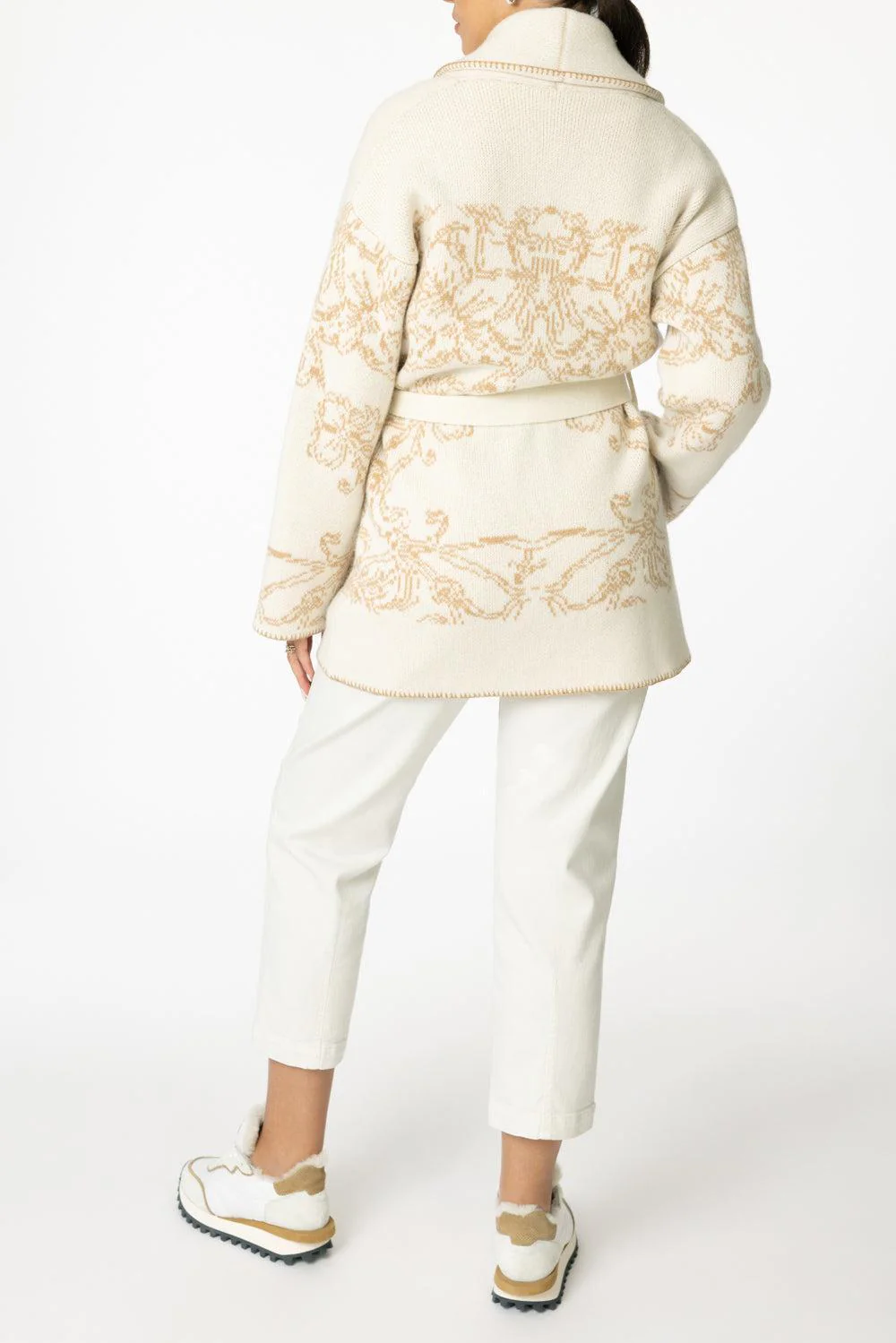 Long Wrap Cardigan - Image 5