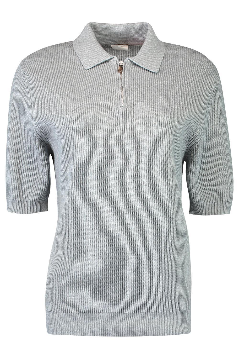 Short Sleeve Half Zip Pullover - Zucchero