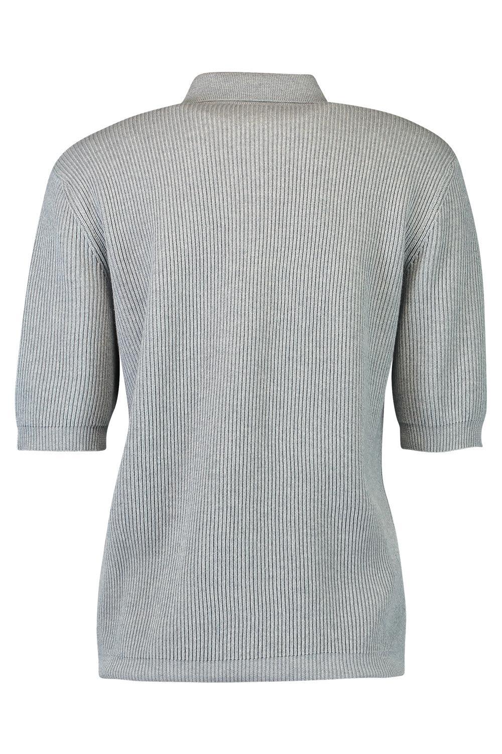 Short Sleeve Half Zip Pullover - Zucchero - Image 2