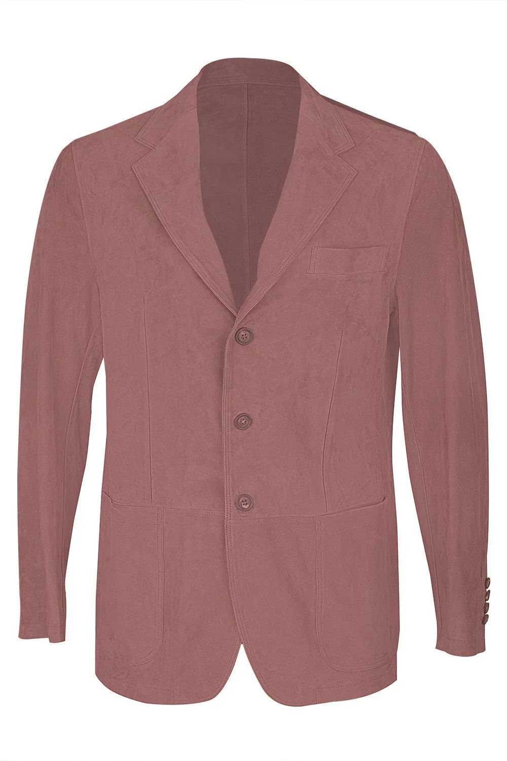 Single Breasted Blazer - Grape