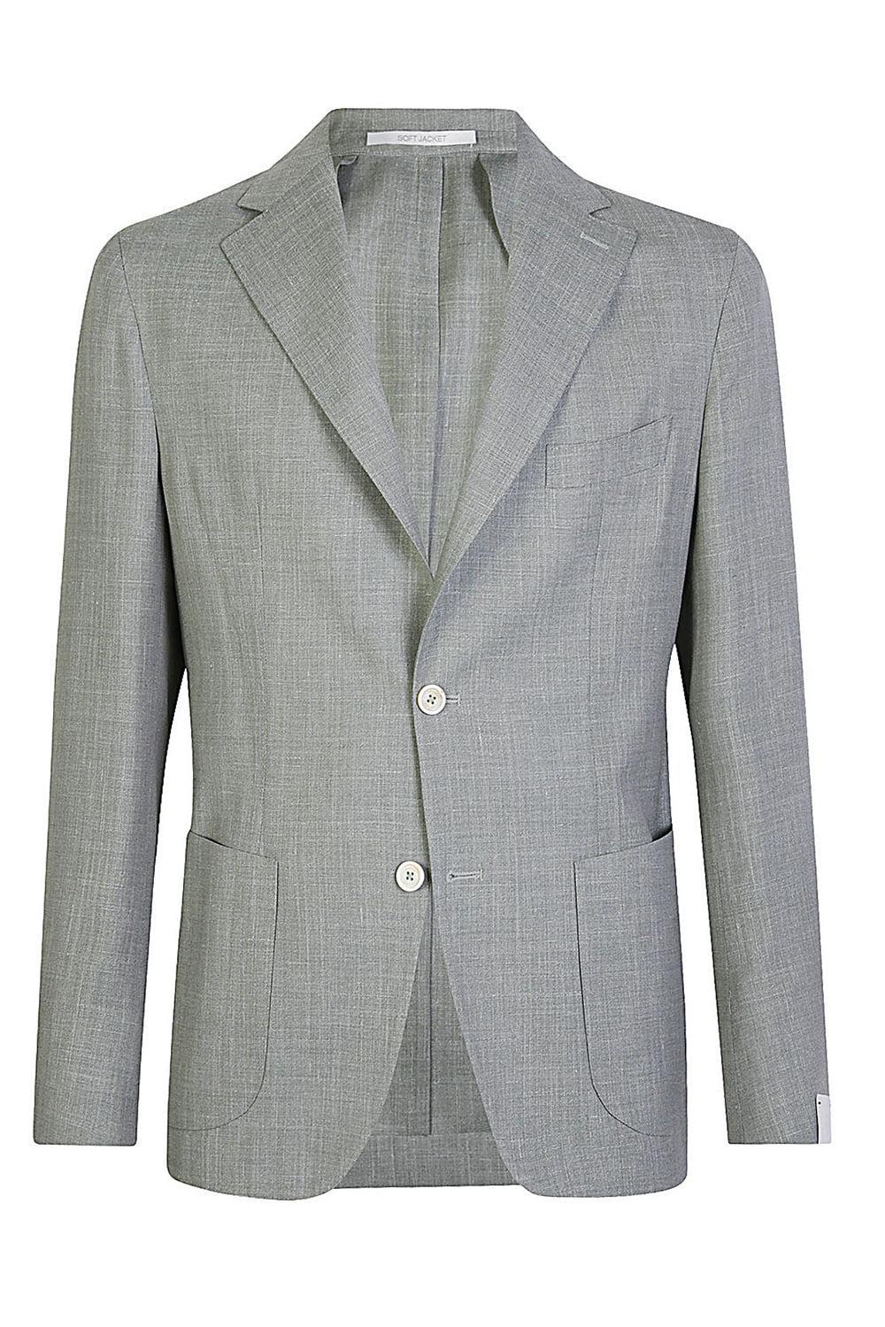Single Breasted Blazer - Military Green