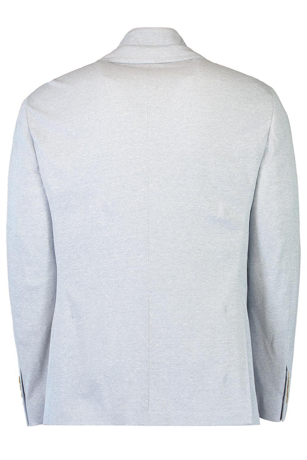 Single Breasted Collar Jacket - Denim - Image 5