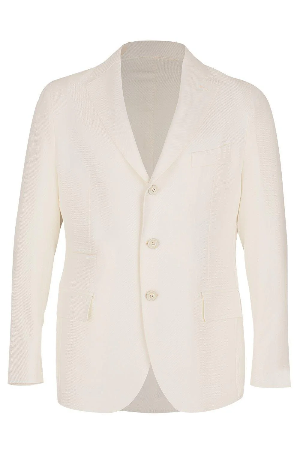 Single Breasted Jacket - White