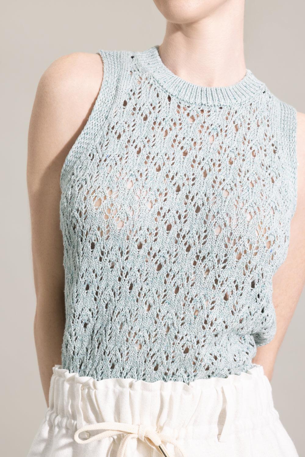 Sleeveless Knit Top - Image 3