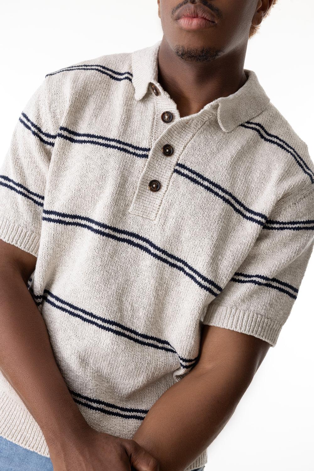 Striped Polo - Image 3