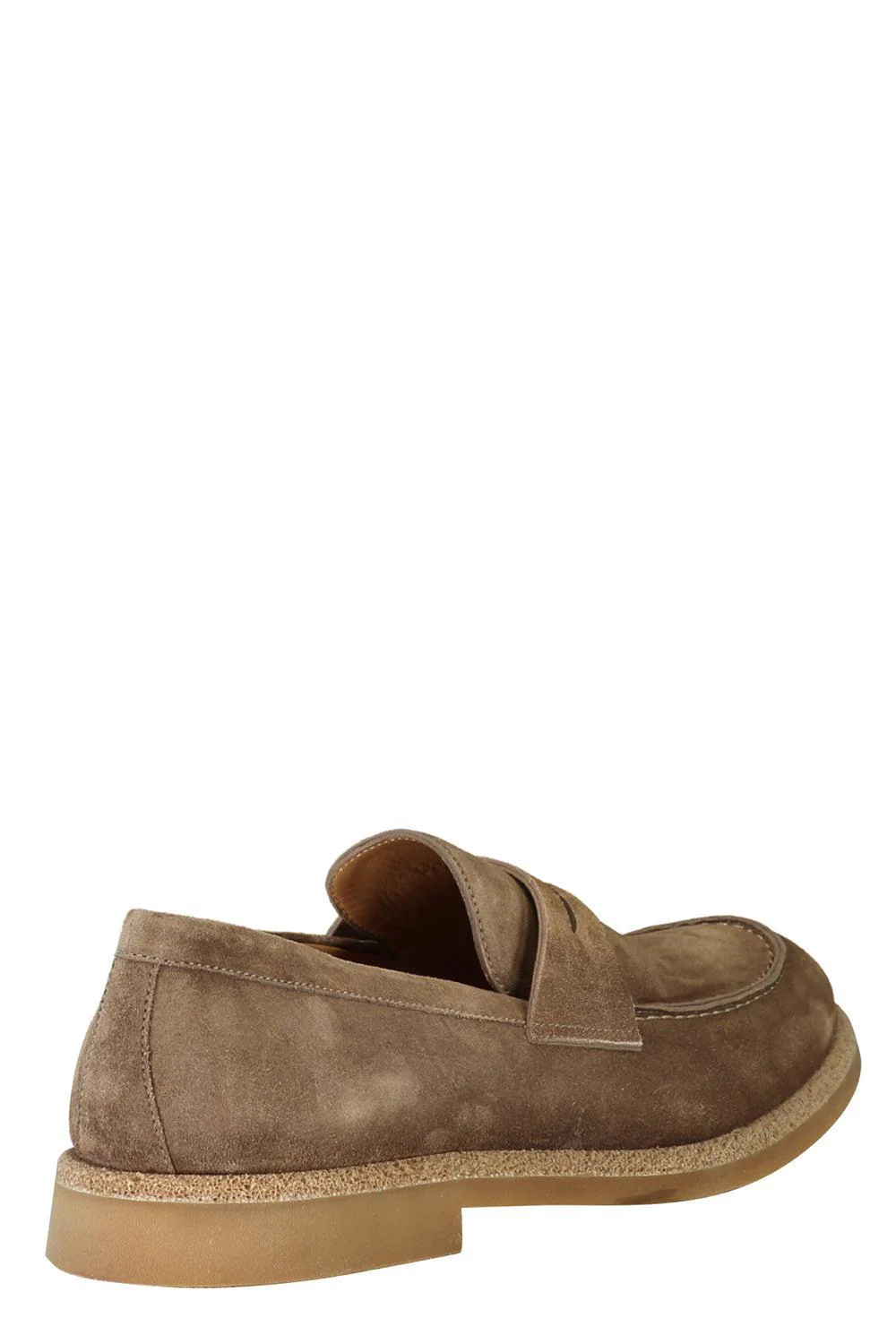 Suede loafer - Camel - Image 2