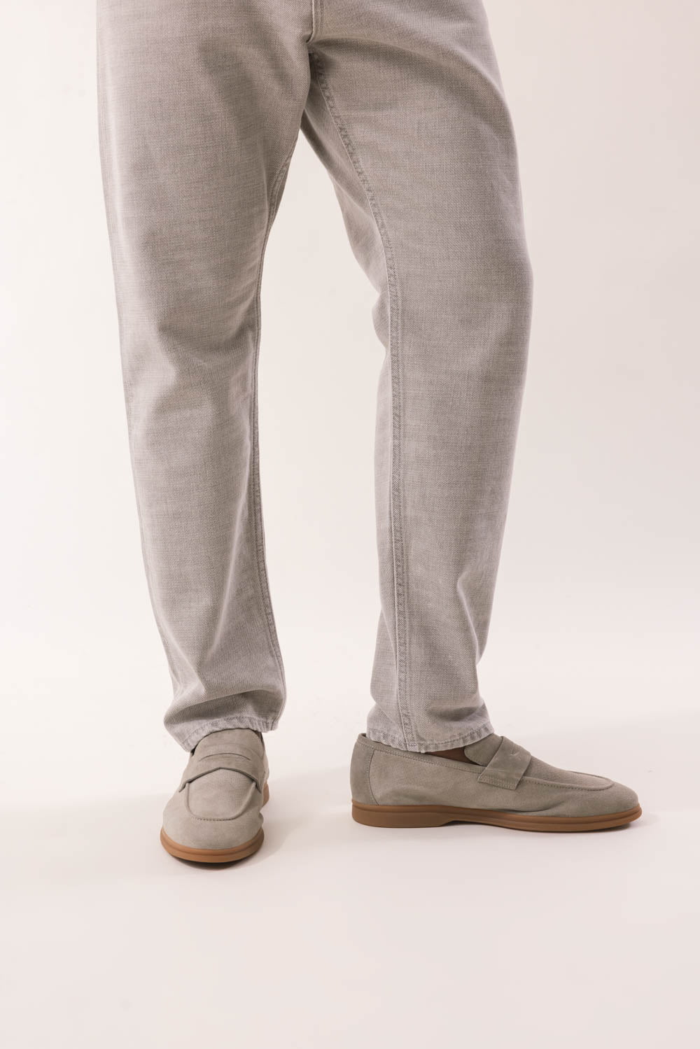 Suede Loafer - Military - Image 3