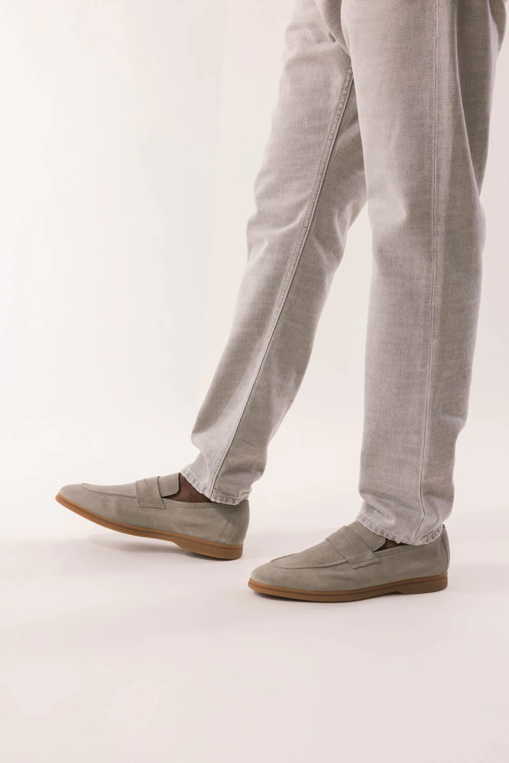 Suede Loafer - Military - Image 4