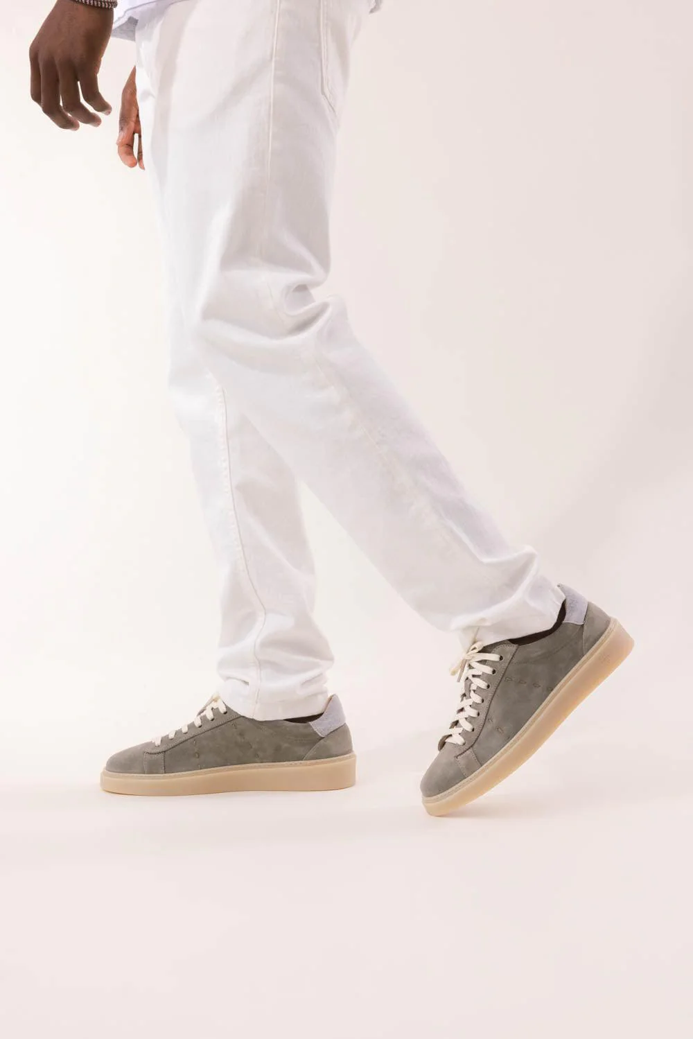Suede Sneaker - Miltitary - Image 3