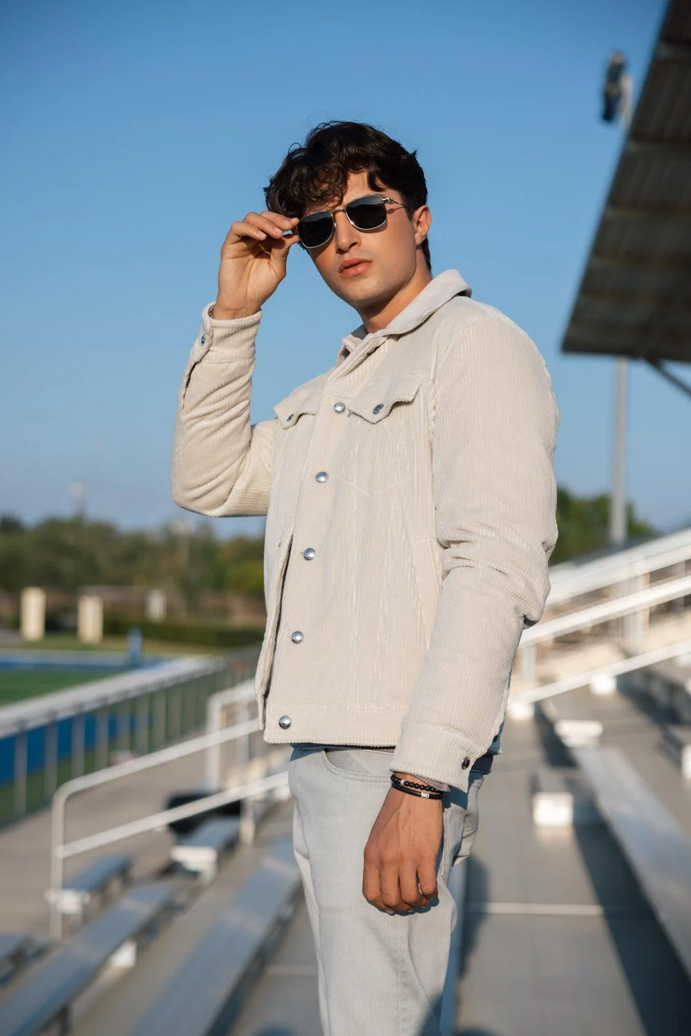 Flap Pocket Trucker Jacket - Image 2