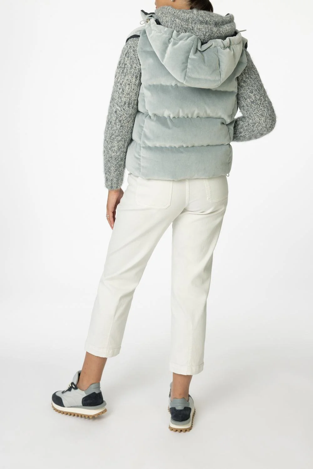 Zip Front Hooded Vest - Image 3