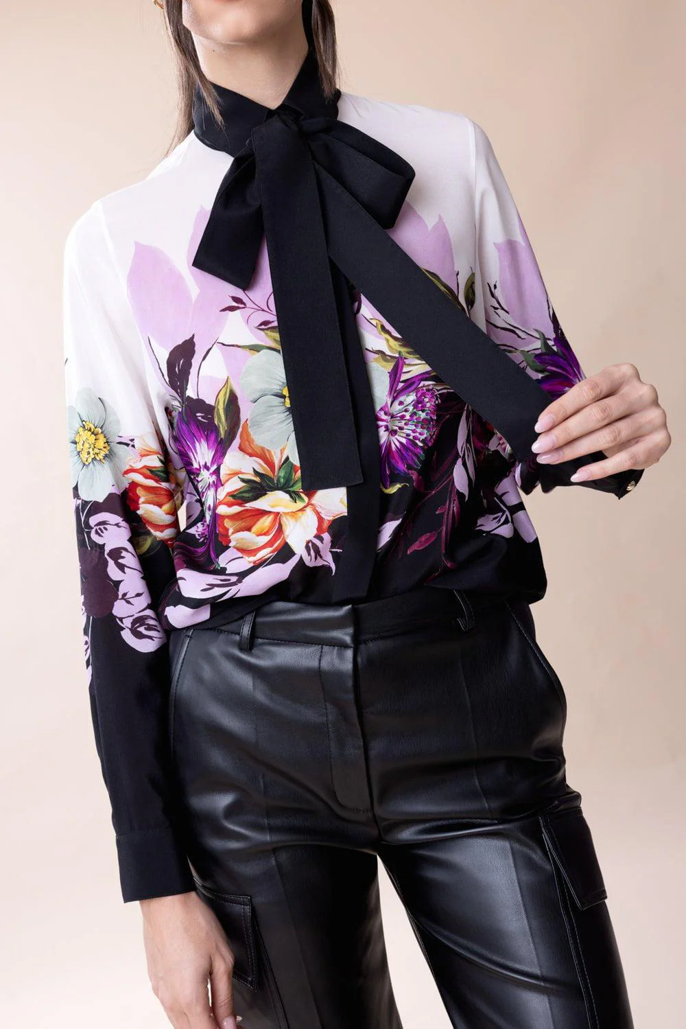 Long Sleeve Floral Shirt - Image 3