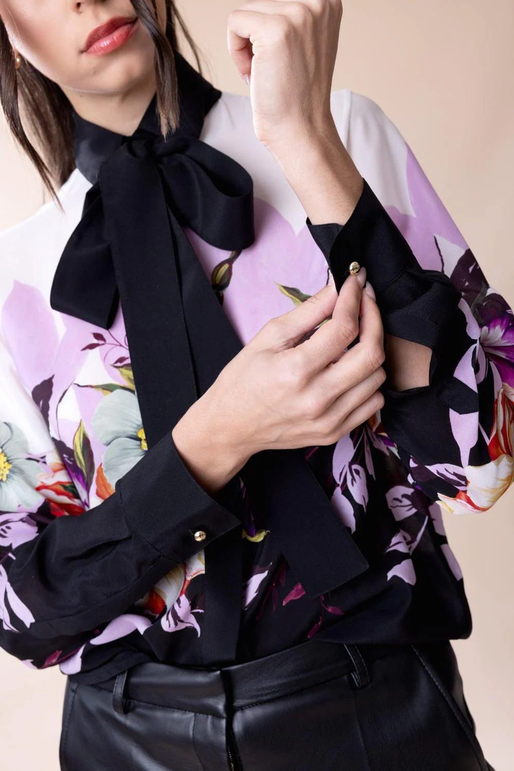 Long Sleeve Floral Shirt - Image 4