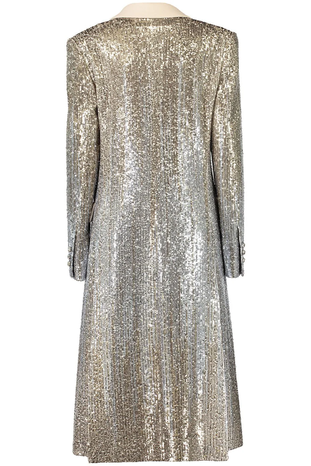 Sequin Embroidered Coat - Image 5