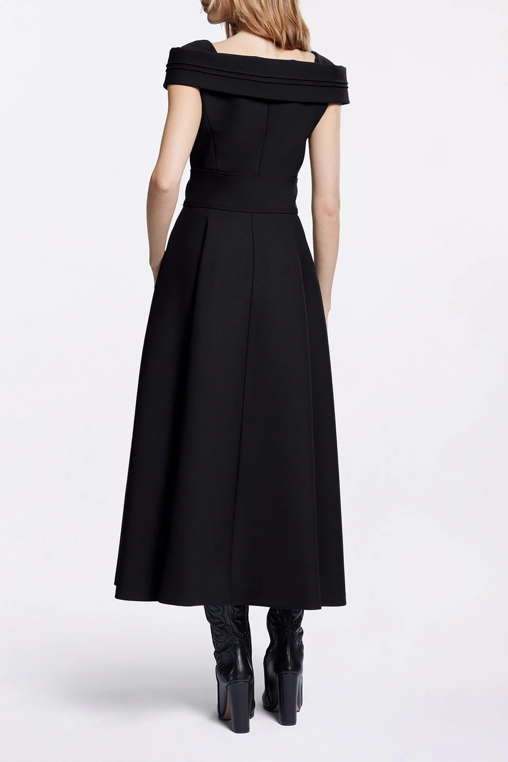 Structured Midi Dress - Image 5