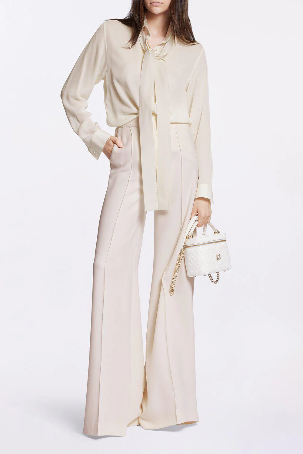 Tie Neck Blouse - Image 3