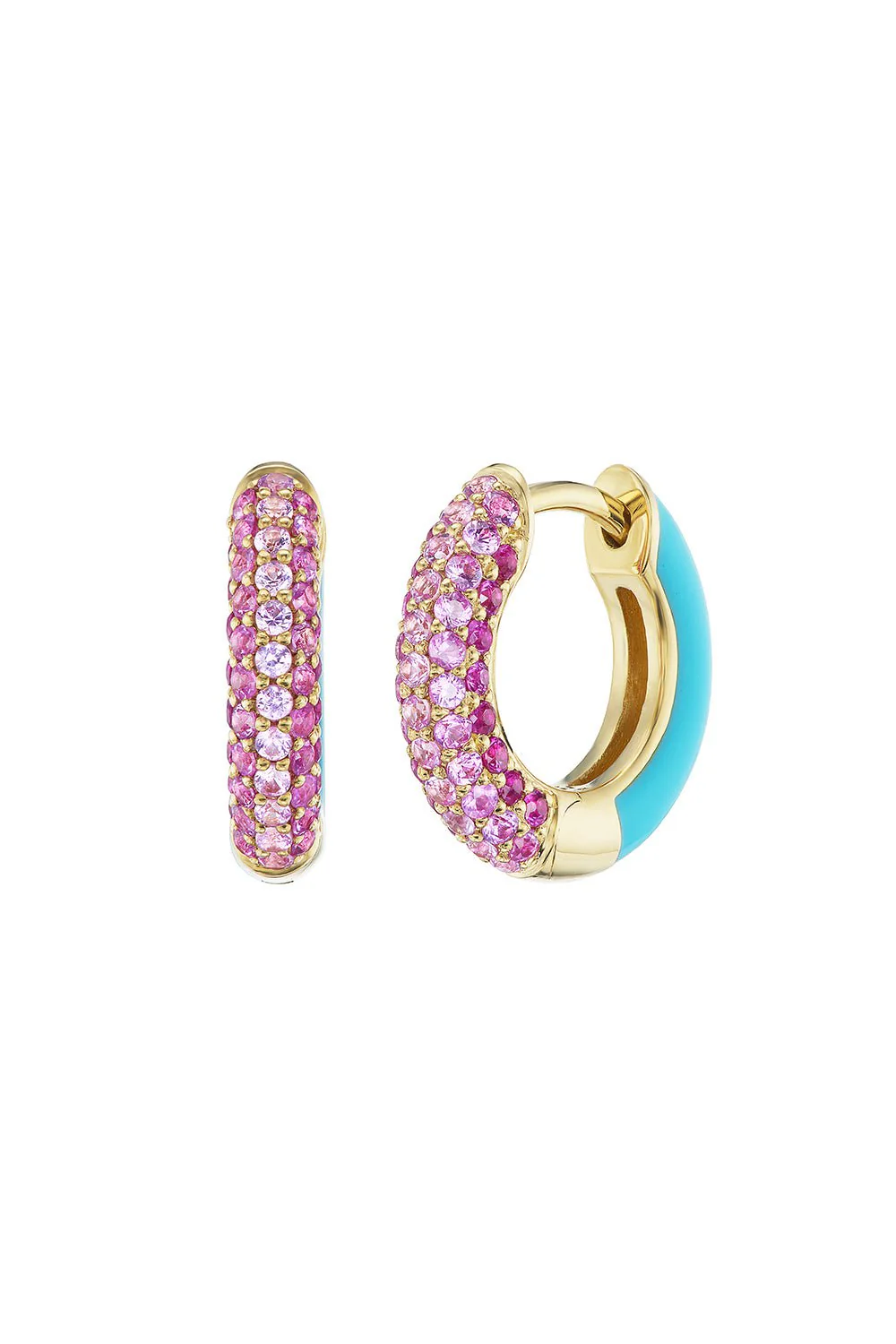 California Baby Duo Hoop Earrings