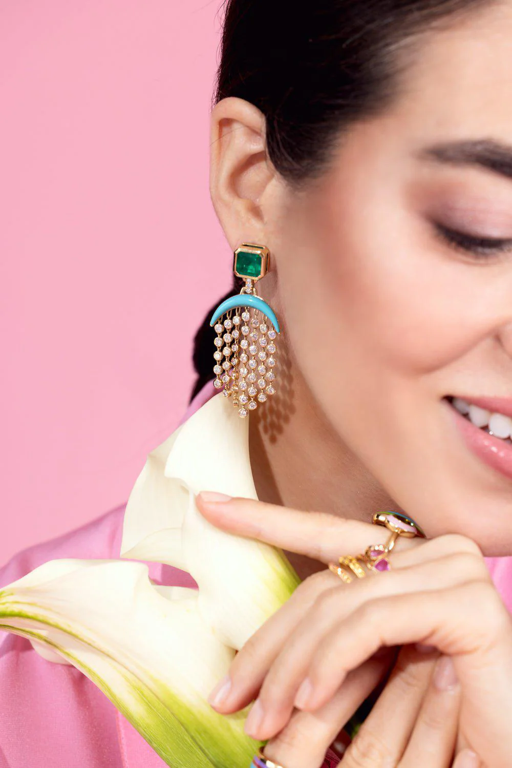 Fringe Earrings - Image 3