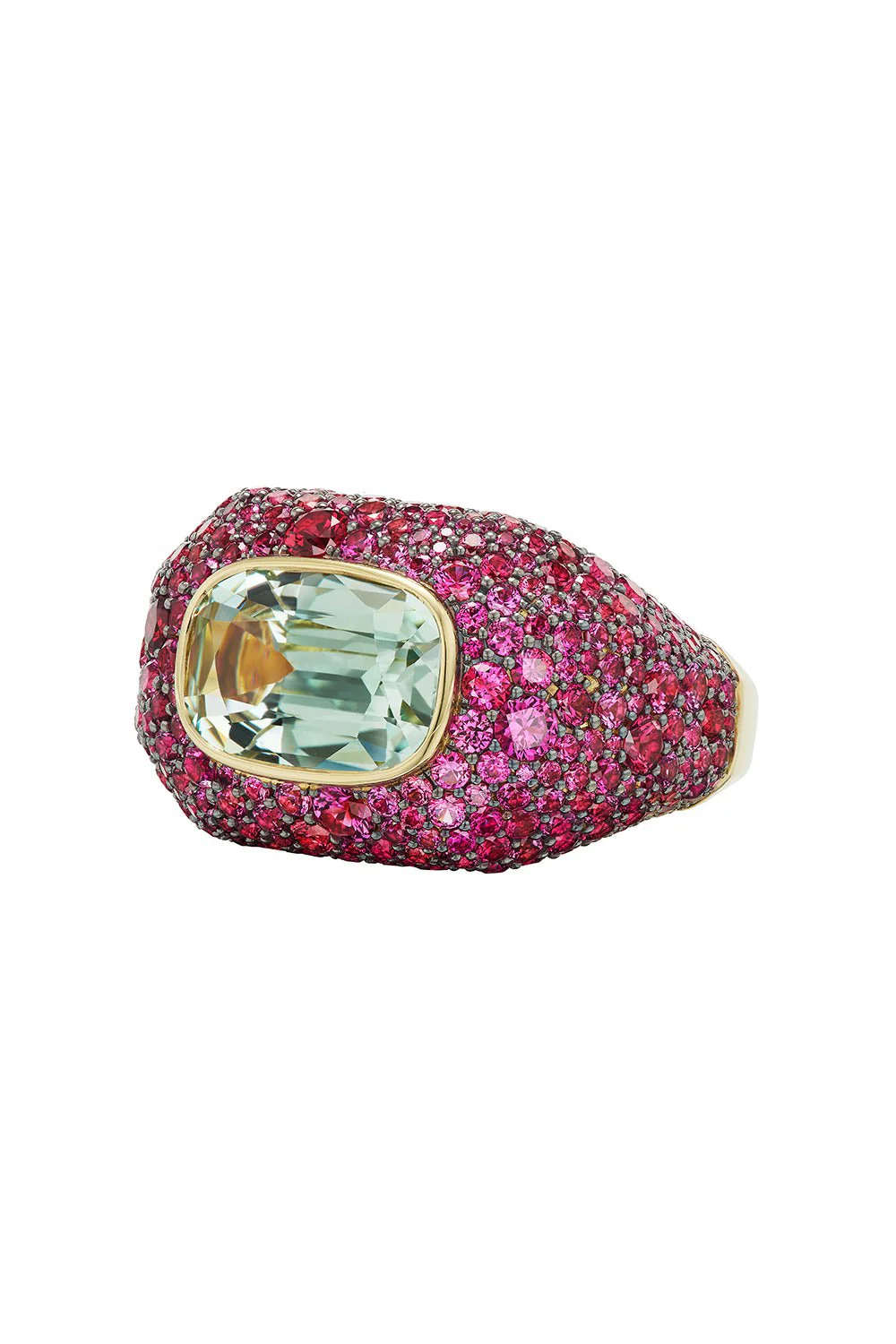 Hibiscus Sapphire Ring - Image 3