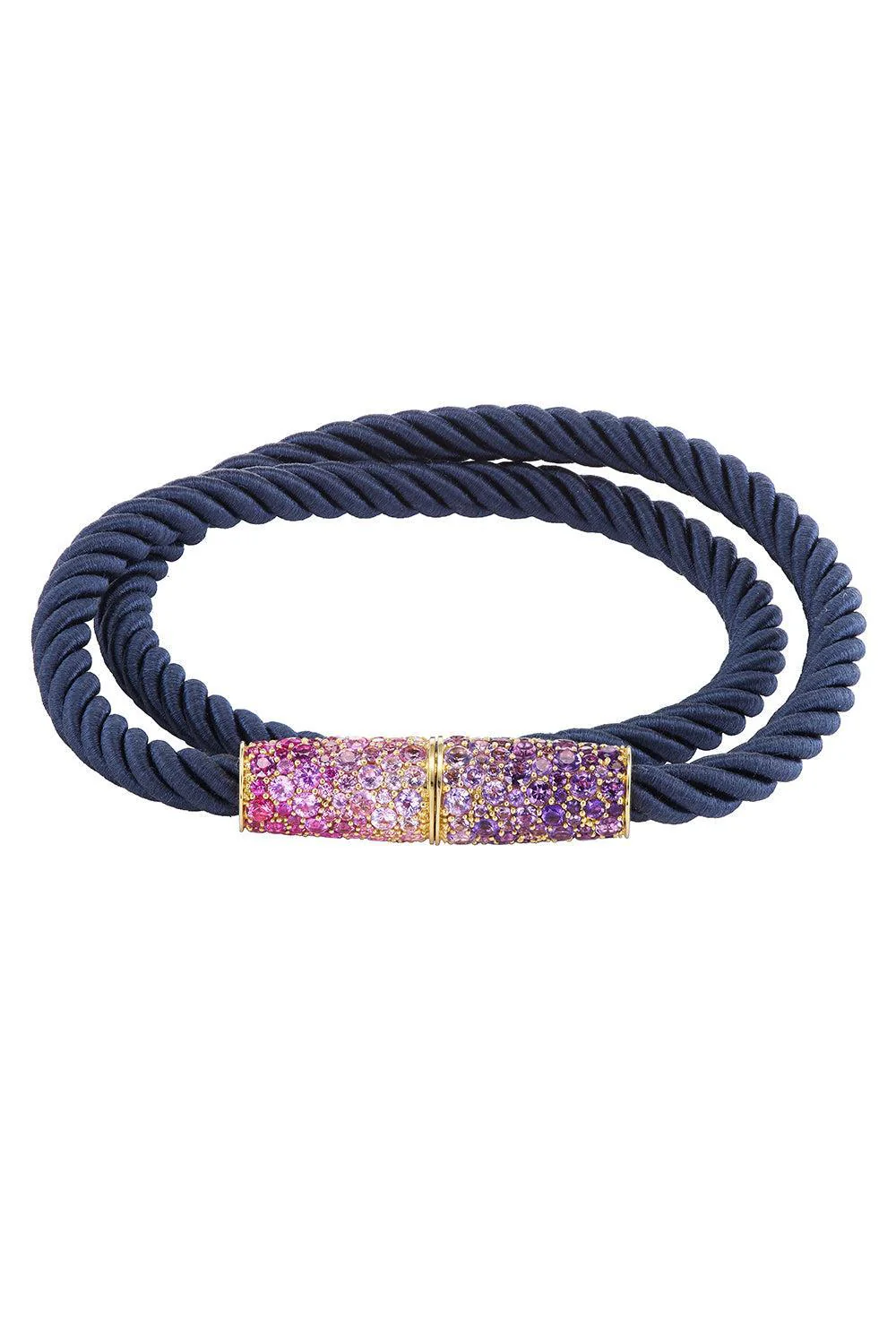 Navy Wrap Bracelet