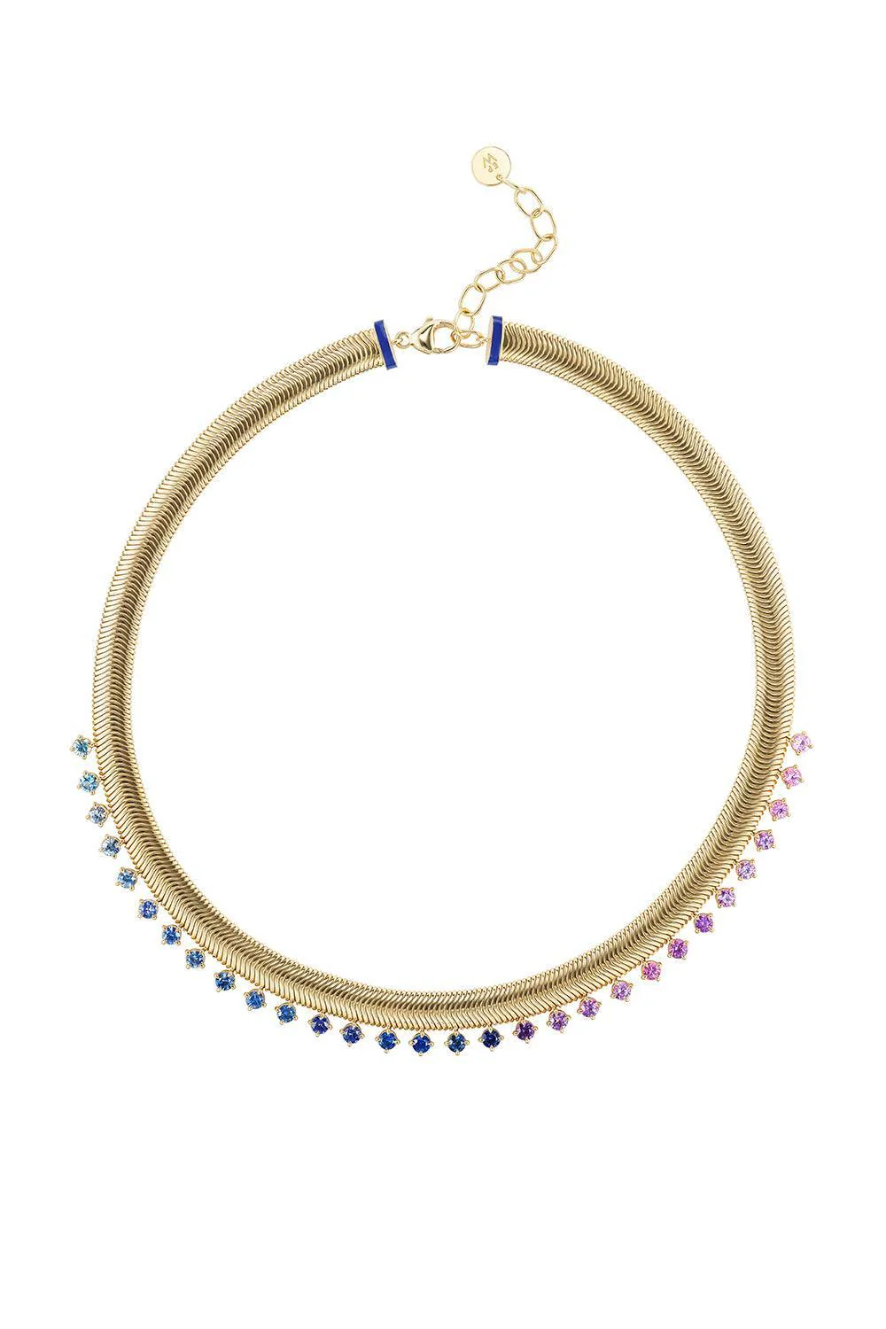 Ombre Snake Chain Necklace