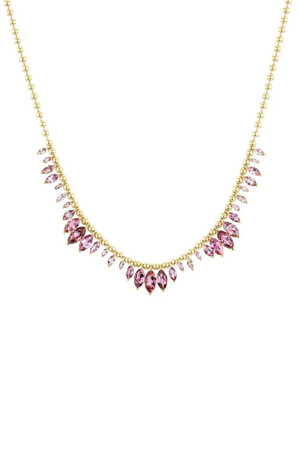 Pink Tourmaline Arashi Necklace - Image 3