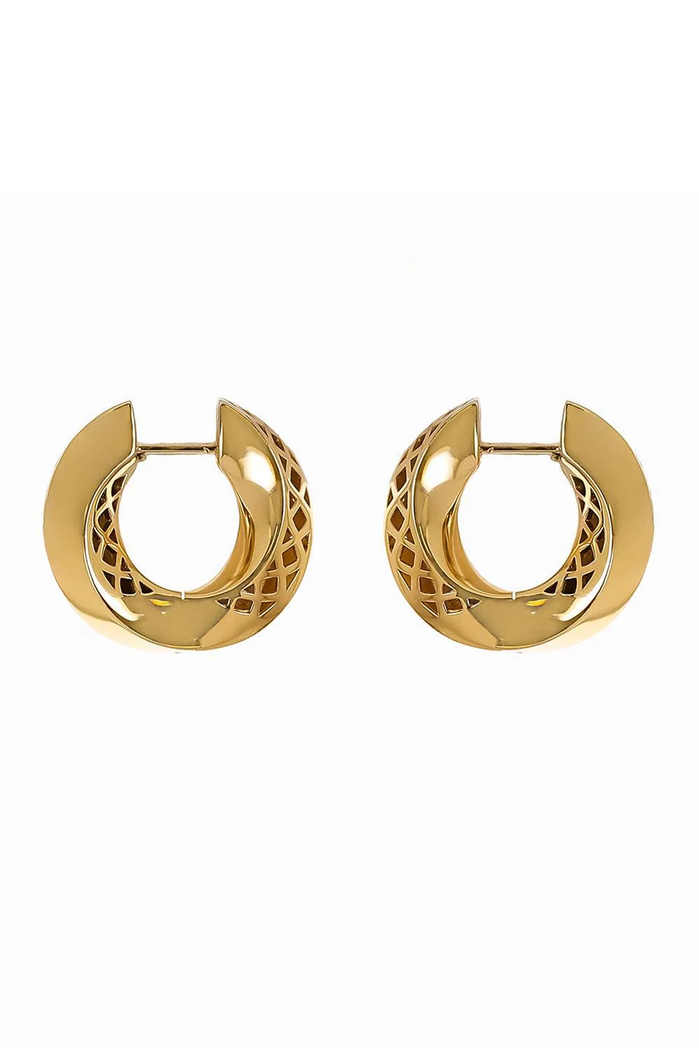 Big Aurea Spira Creoles Earrings