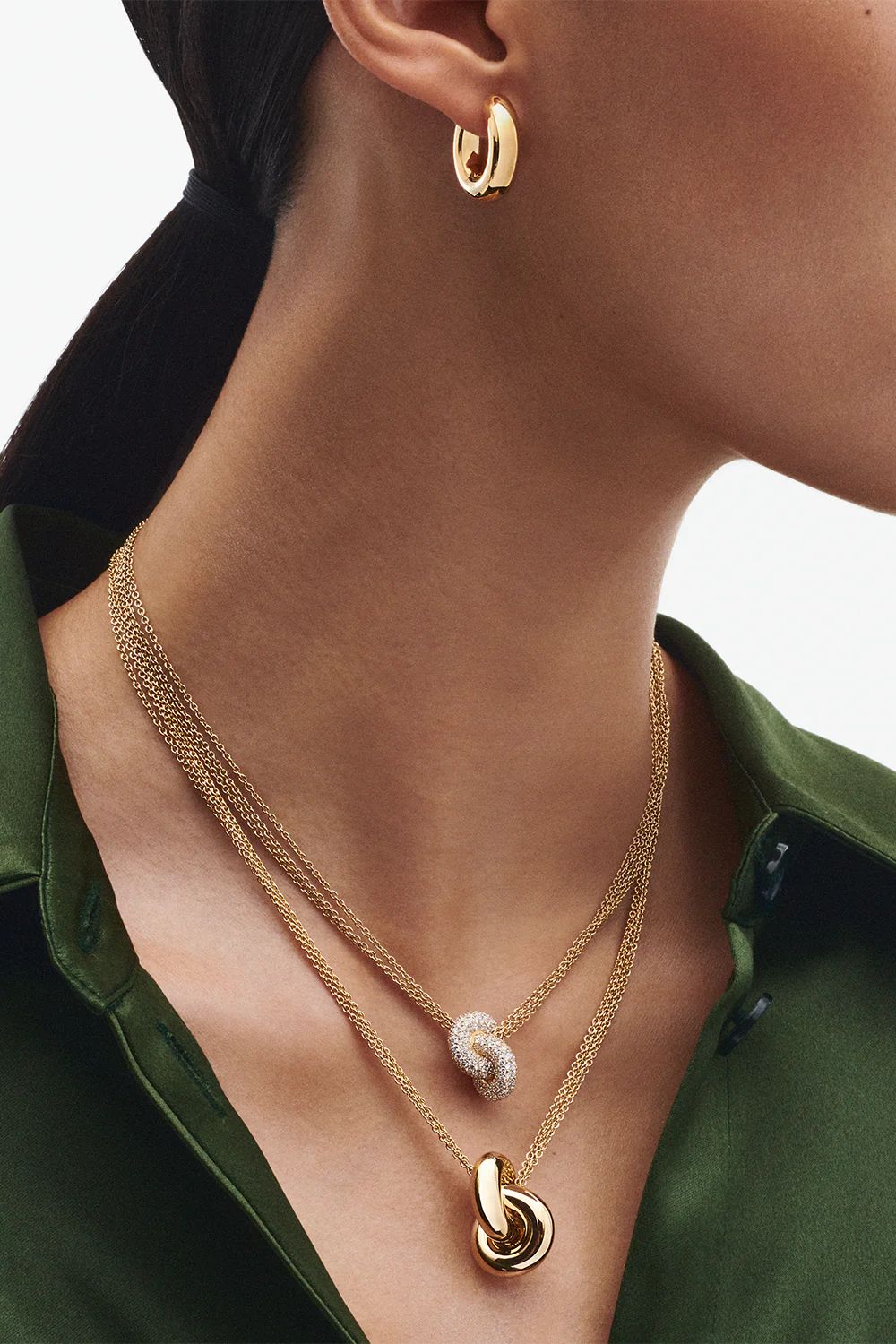 Big Legacy Knot Pendant Necklace - Image 2