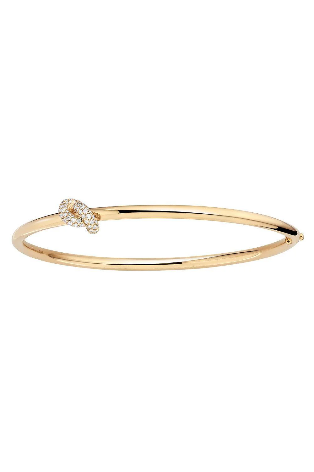 Diamond Large Legacy Knot Bandle Bracelet - Image 5