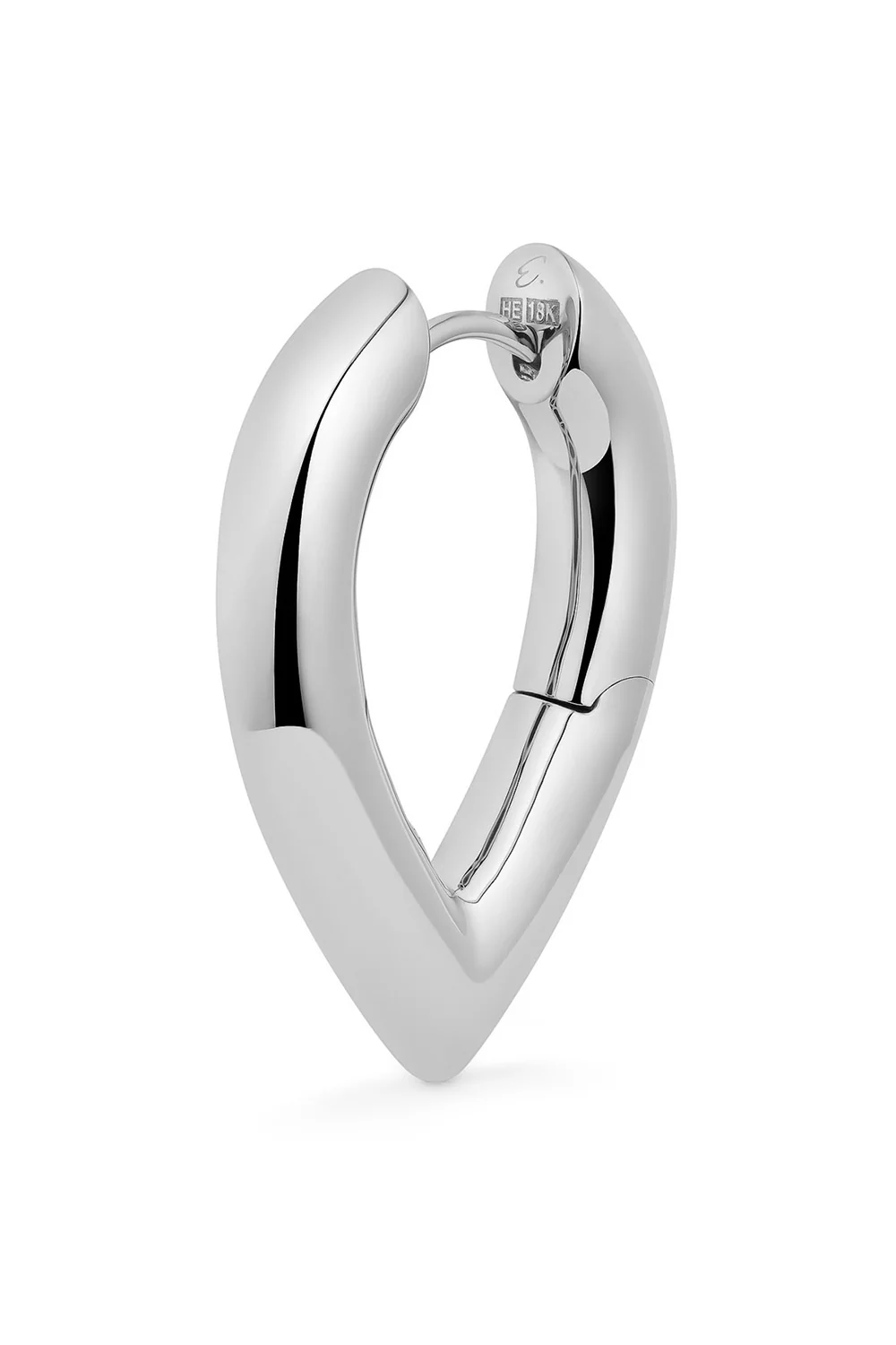 Medium Pave Teardrop Link Earrings - Image 5