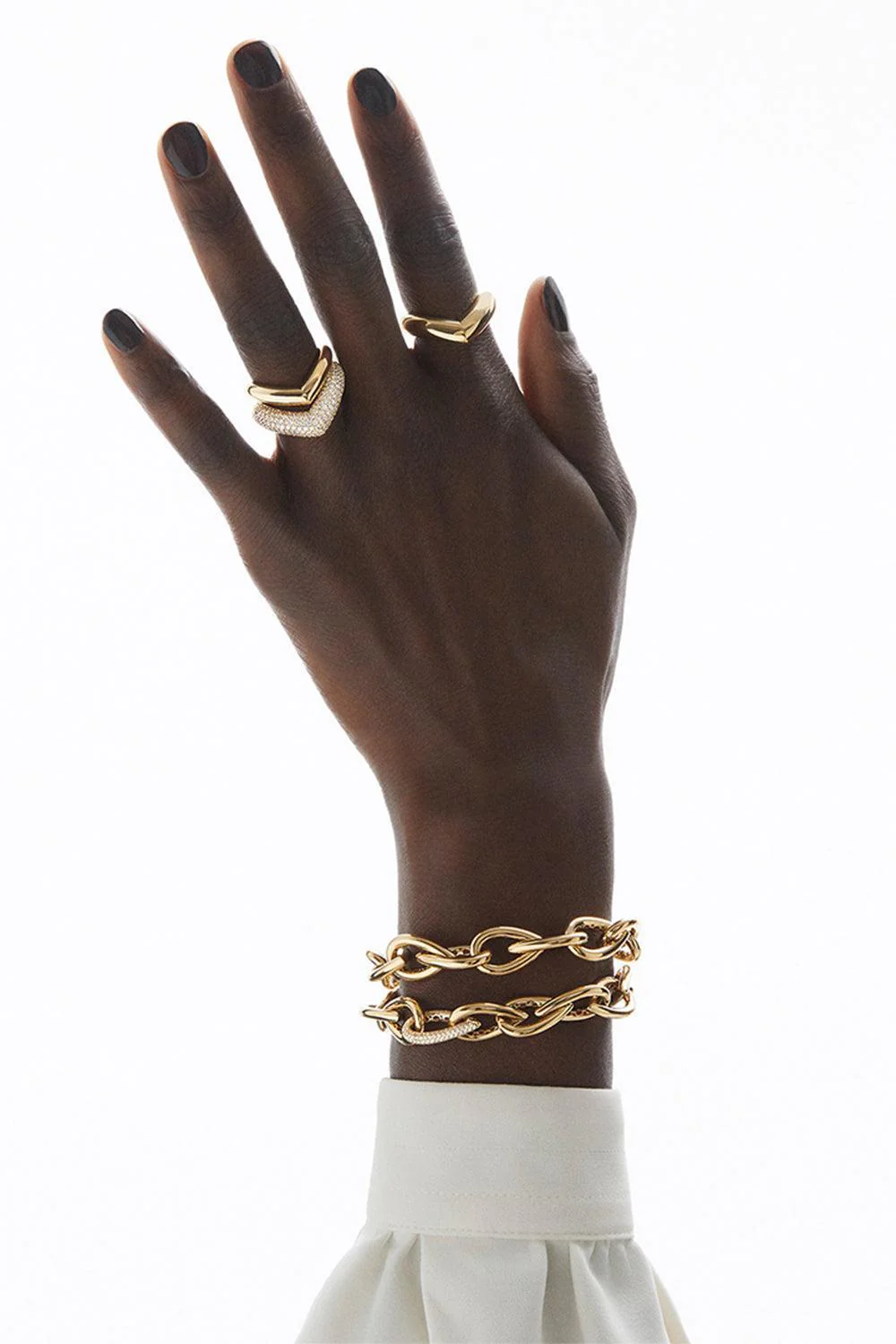 Teardrop Link Diamond Bracelet - Image 5