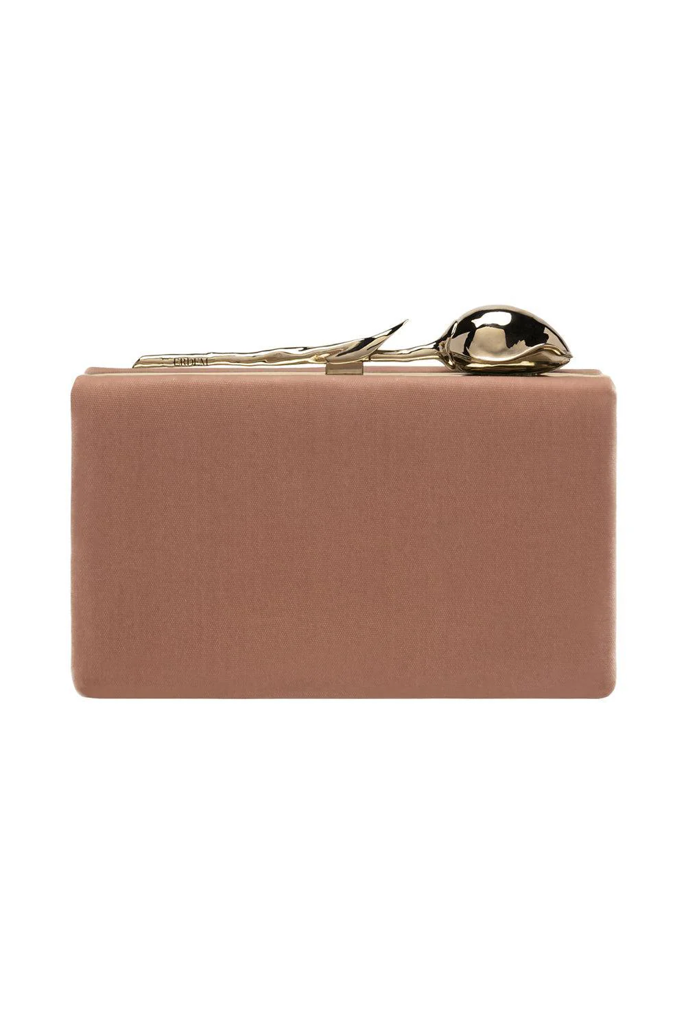 Bloom Clutch - Powder Pink Velvet
