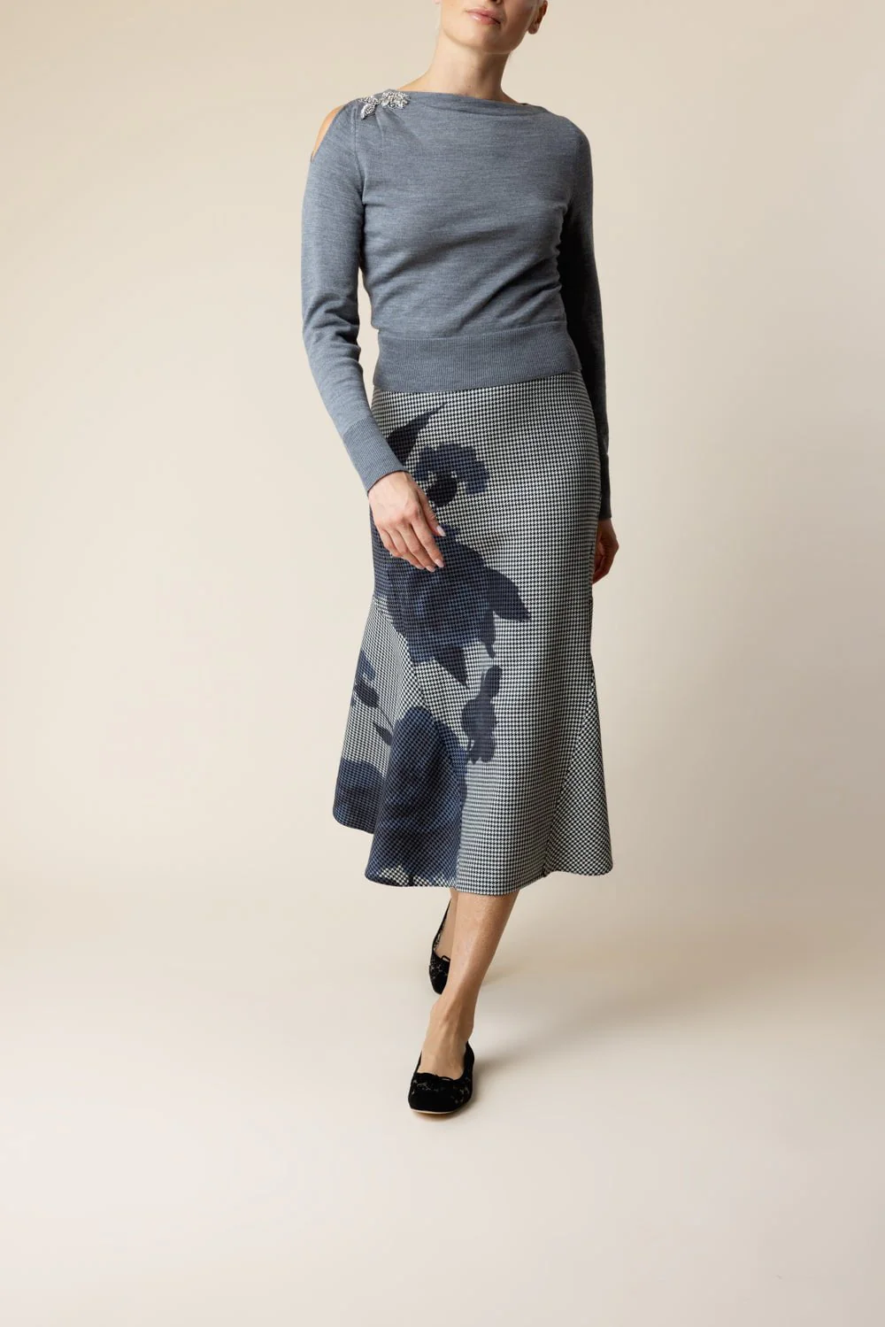 Drape Detail Jumper - Image 2