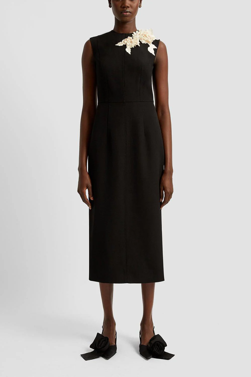 Embellished Pencil Midi Dress - Image 2