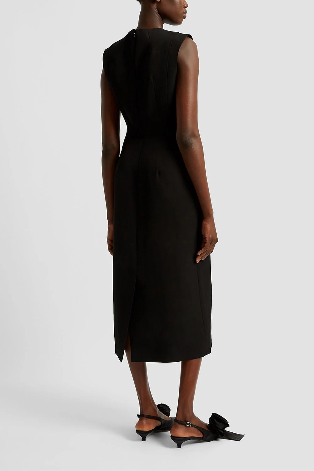 Embellished Pencil Midi Dress - Image 5
