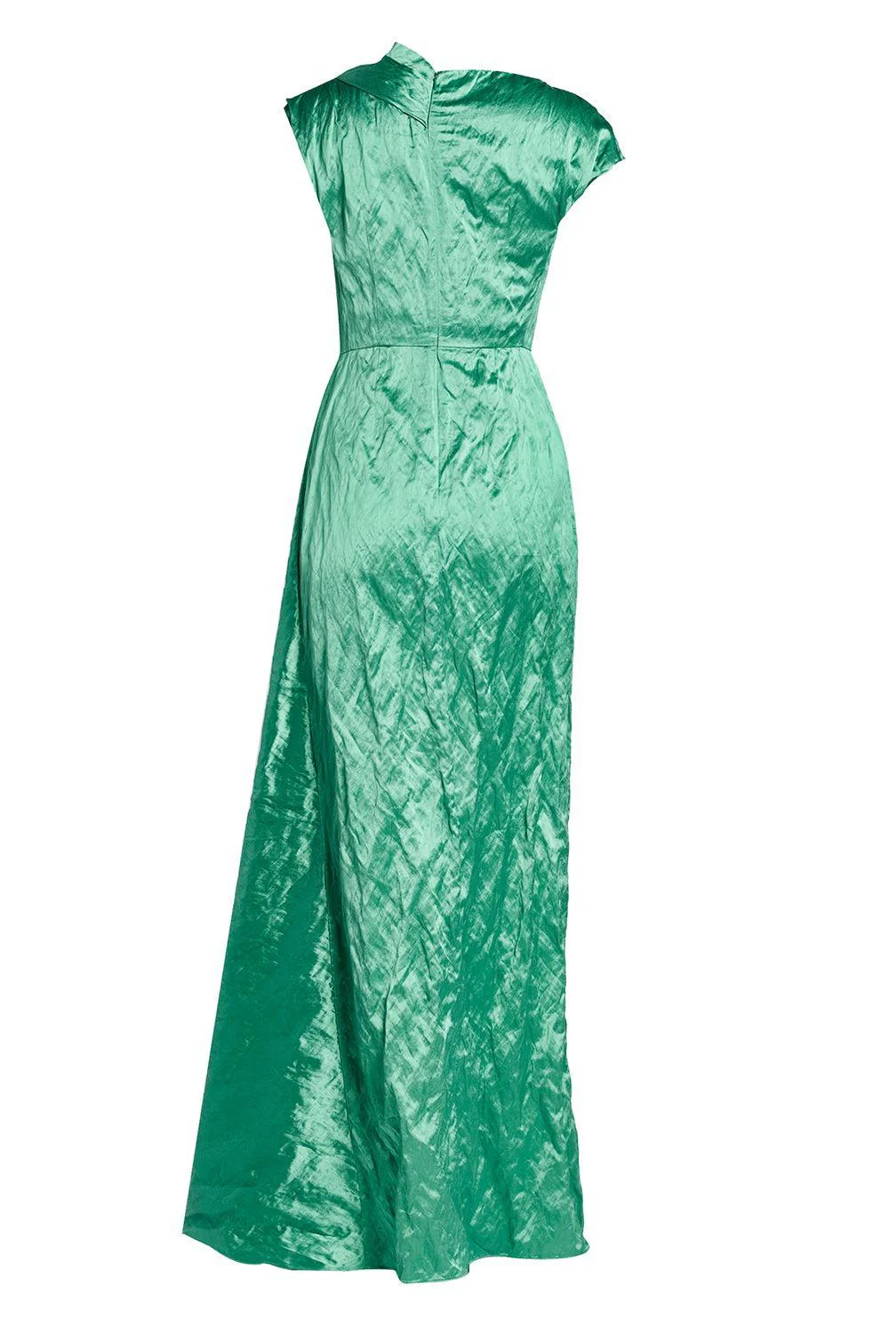 Embellished Texture Drape Gown - Image 5