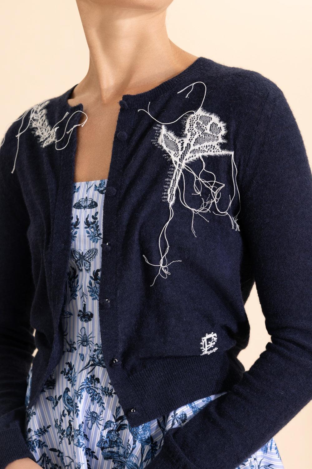 Fine Fitted Cardigan - Image 3