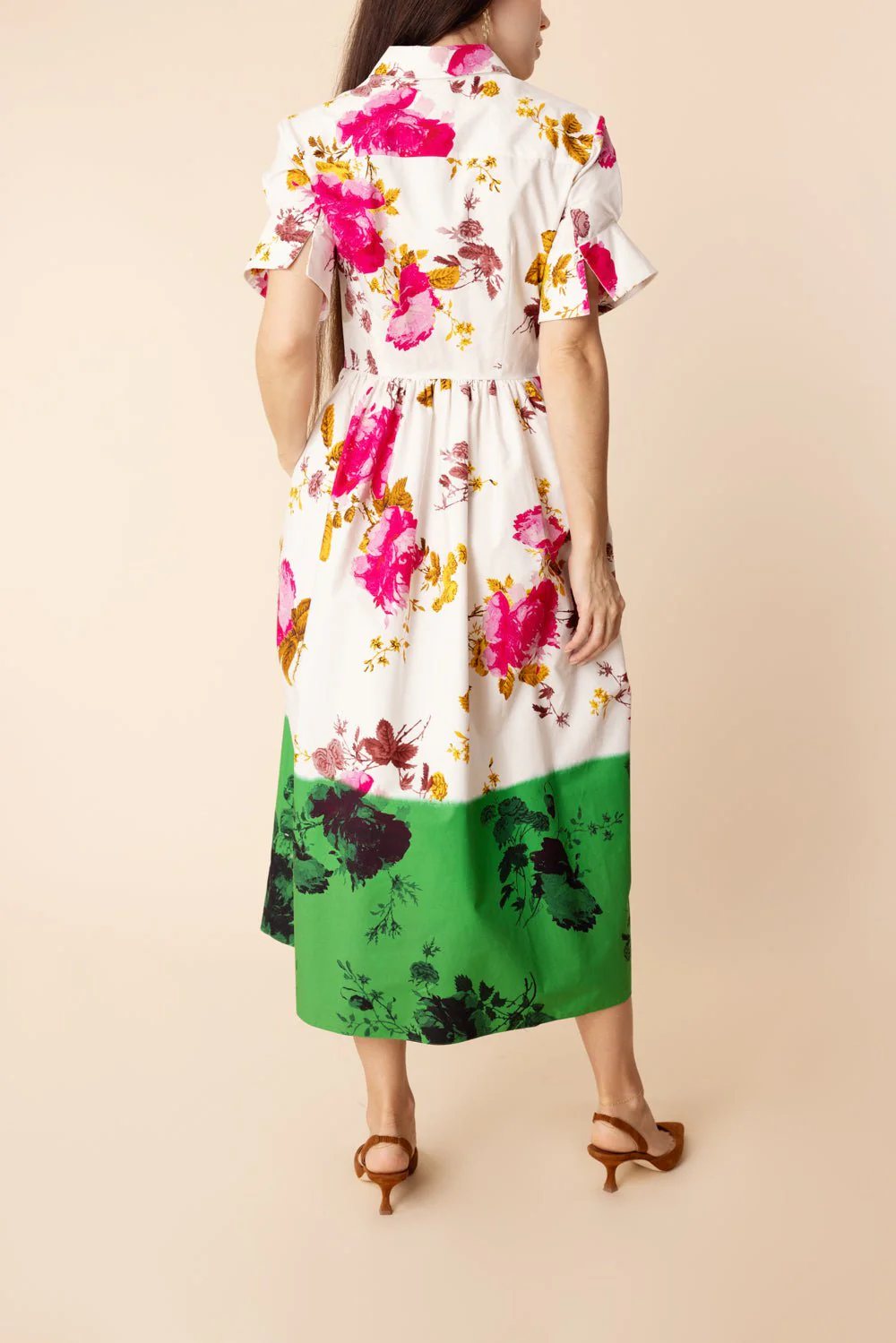 Fit & Flare Shirt Dress - Image 4