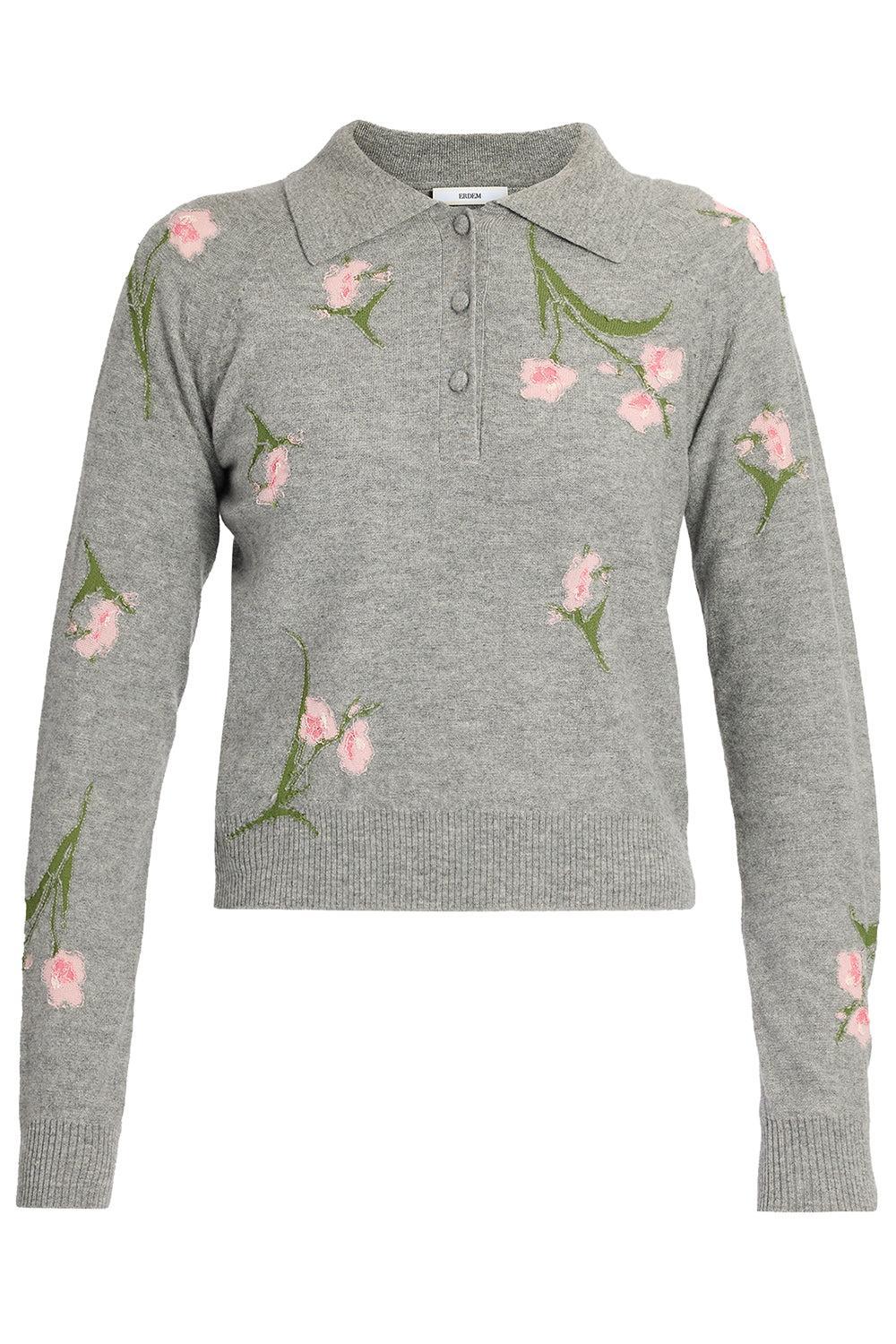 Floral Knit Jumper