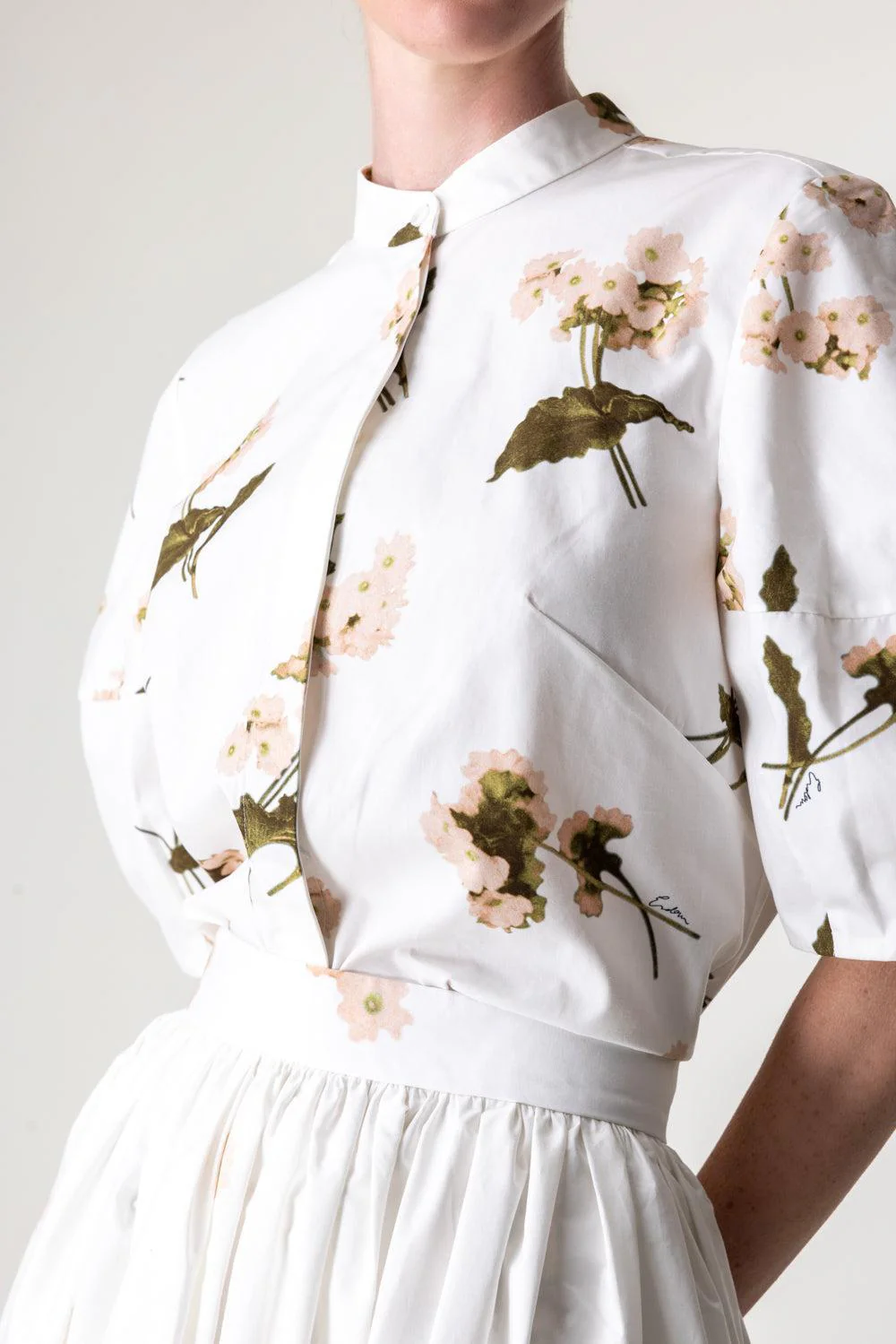 Gathered Midi Skirt - Image 3