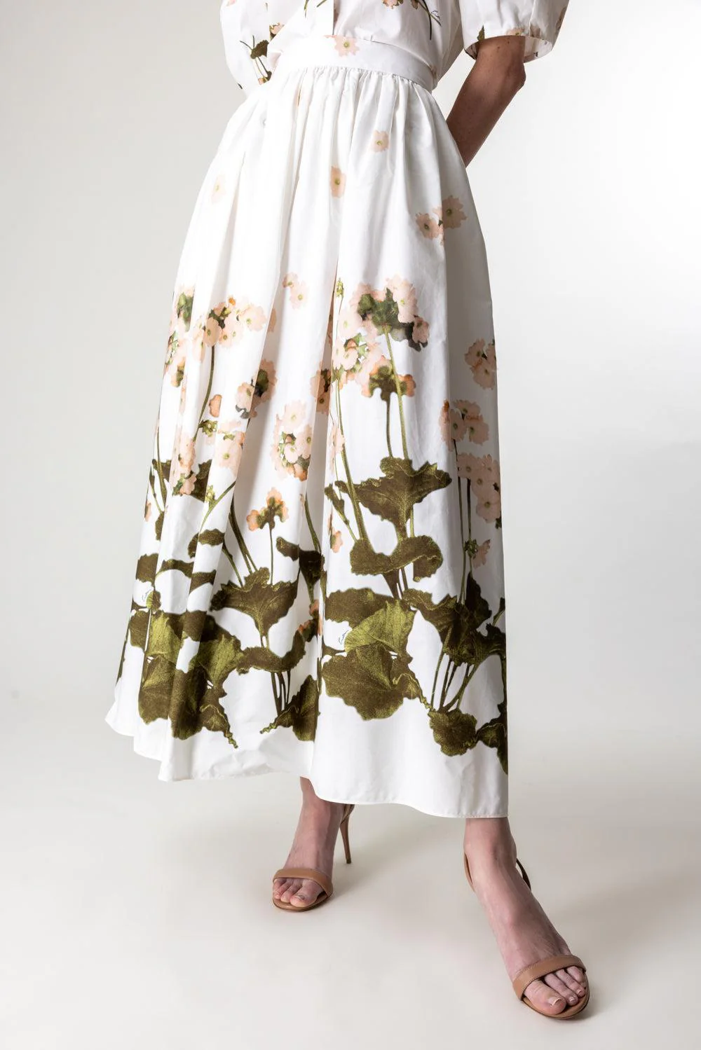 Gathered Midi Skirt - Image 4