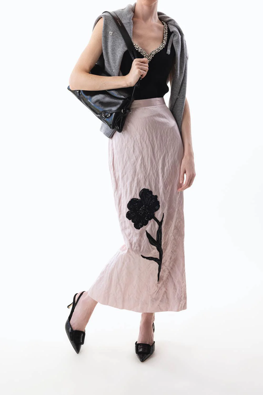 Pencil Midi Skirt - Image 2