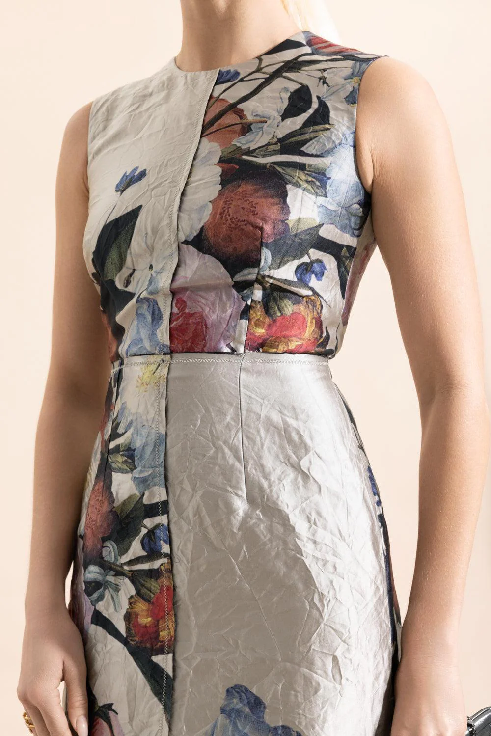 Satin Cocktail Dress - Image 3