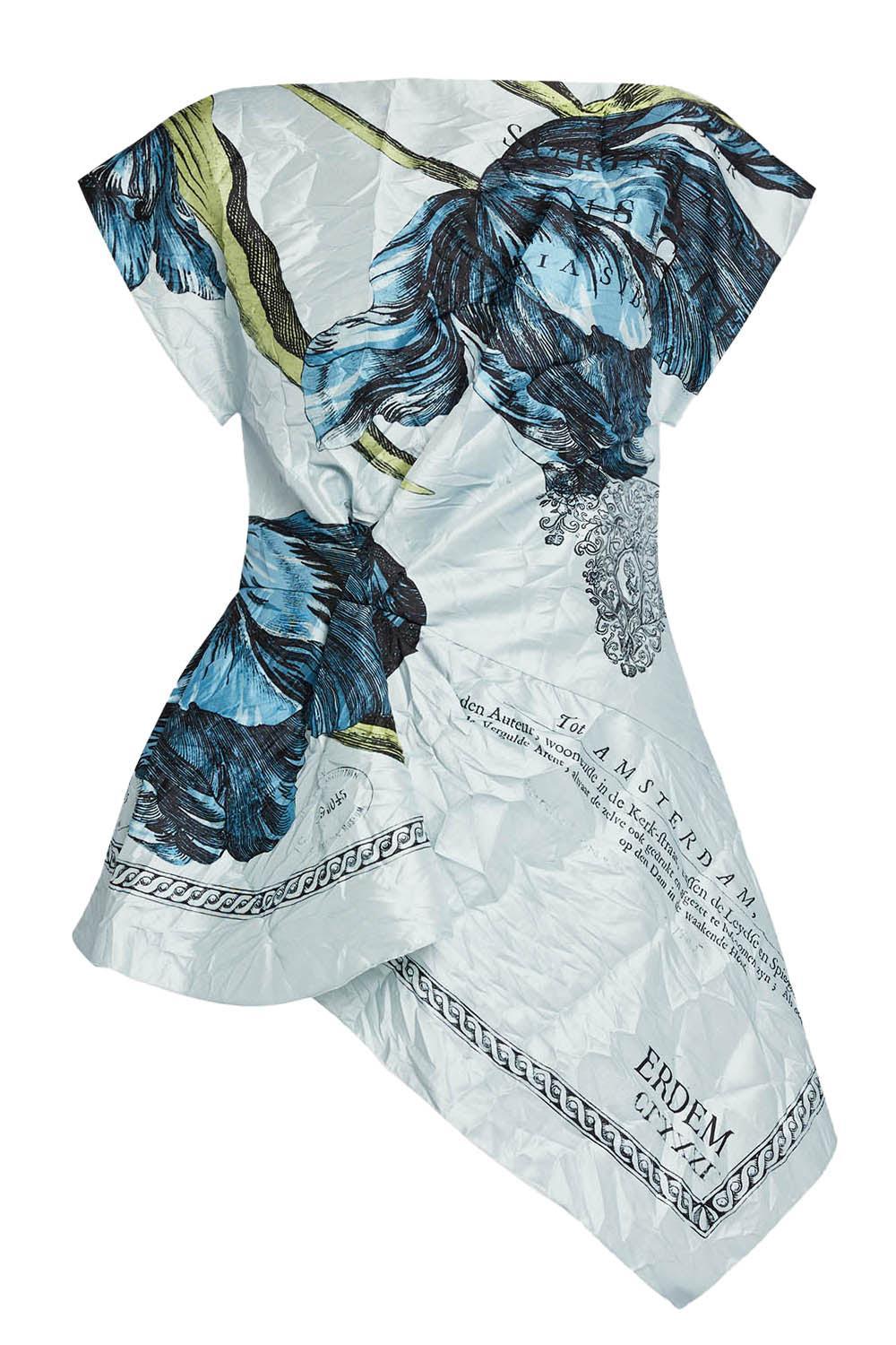 Short Sleeve Asymmetric Top