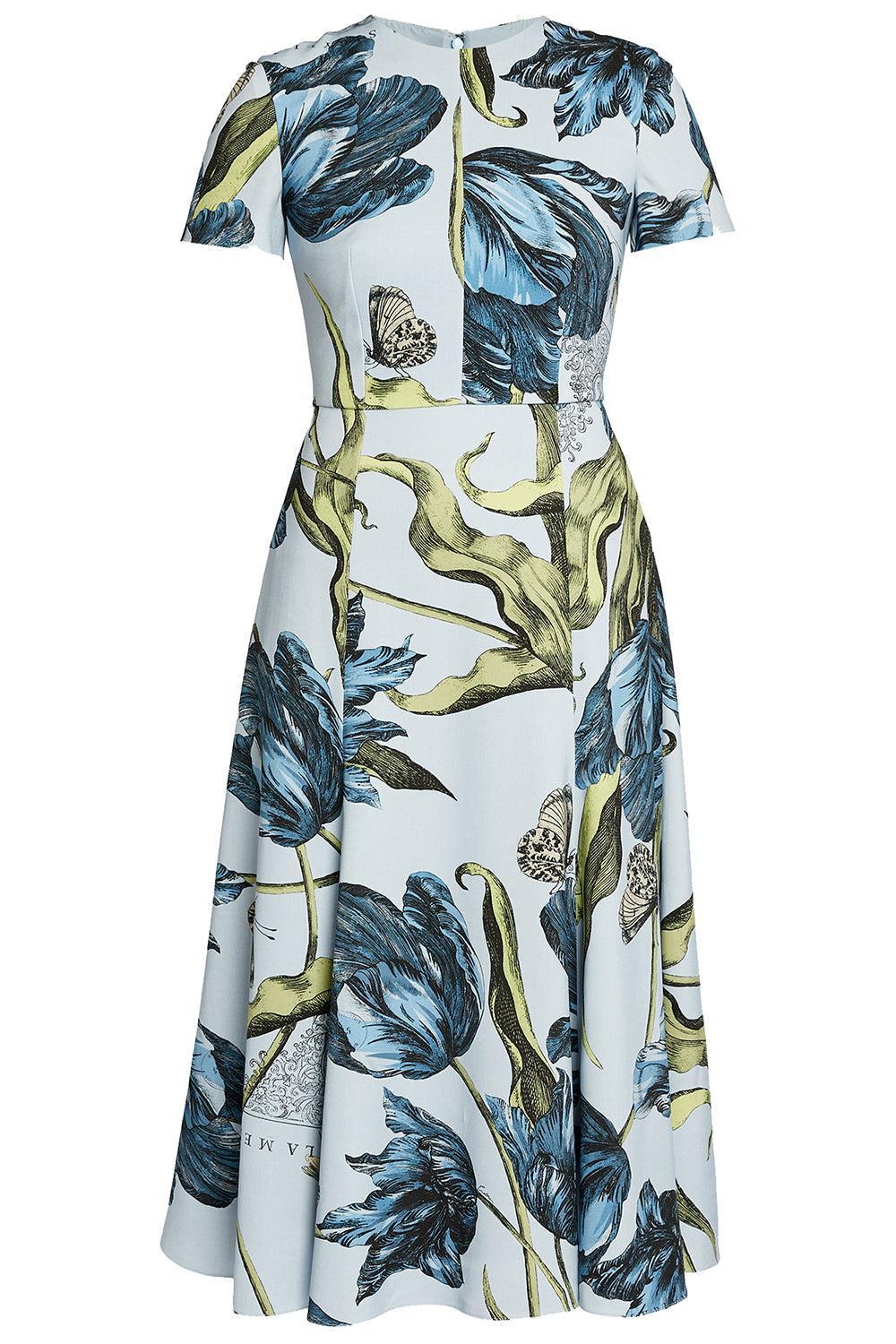 Short Sleeve Midi Dress