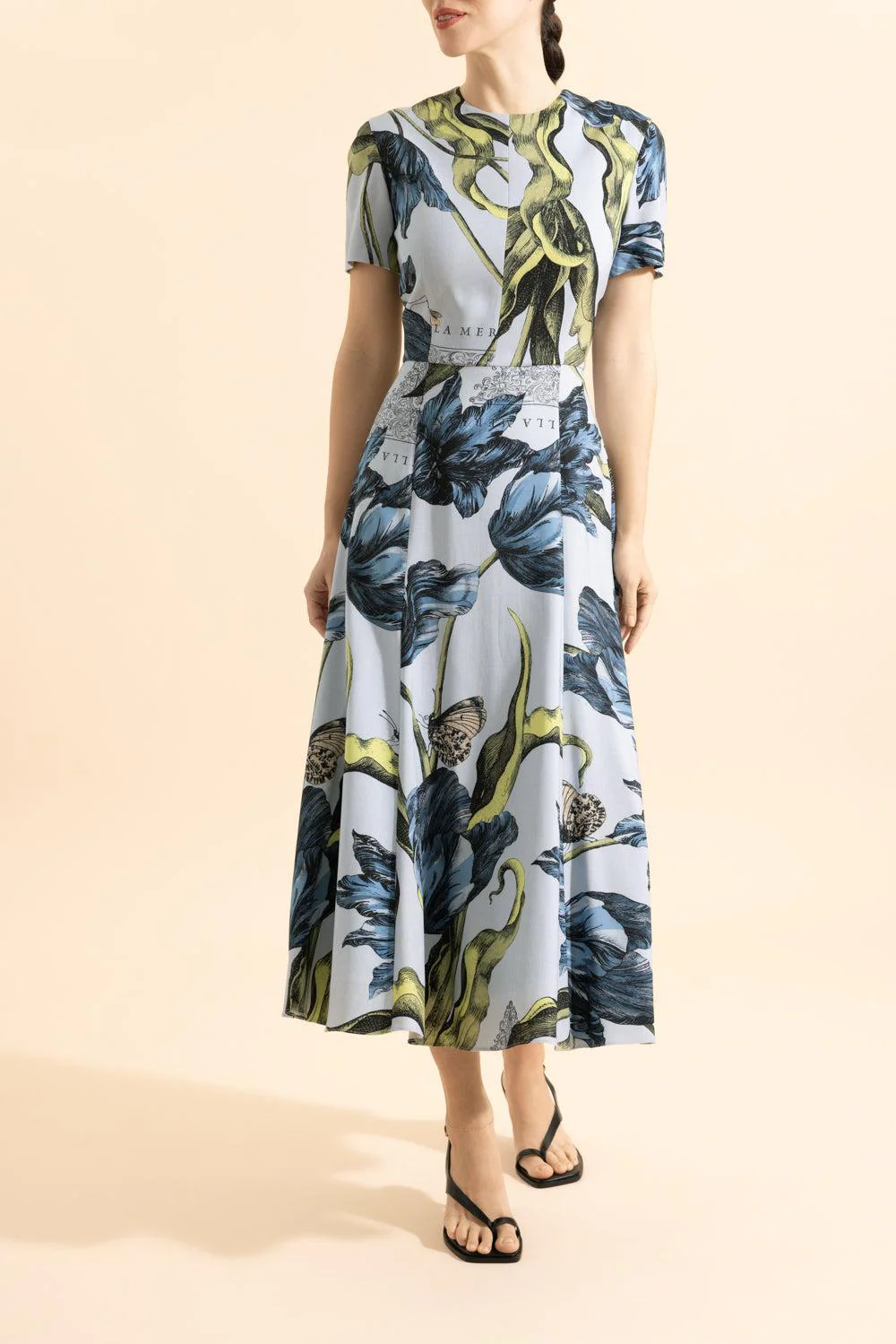 Short Sleeve Midi Dress - Image 2